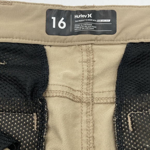 Nike Dryfit Khaki Shorts by Hurley - Picture 7 of 8